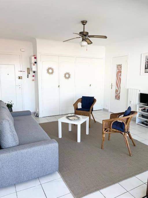 Hendaye Plage Charmant Studio 2Pers Avec Grande Terrasse Vue Mer Esterno foto